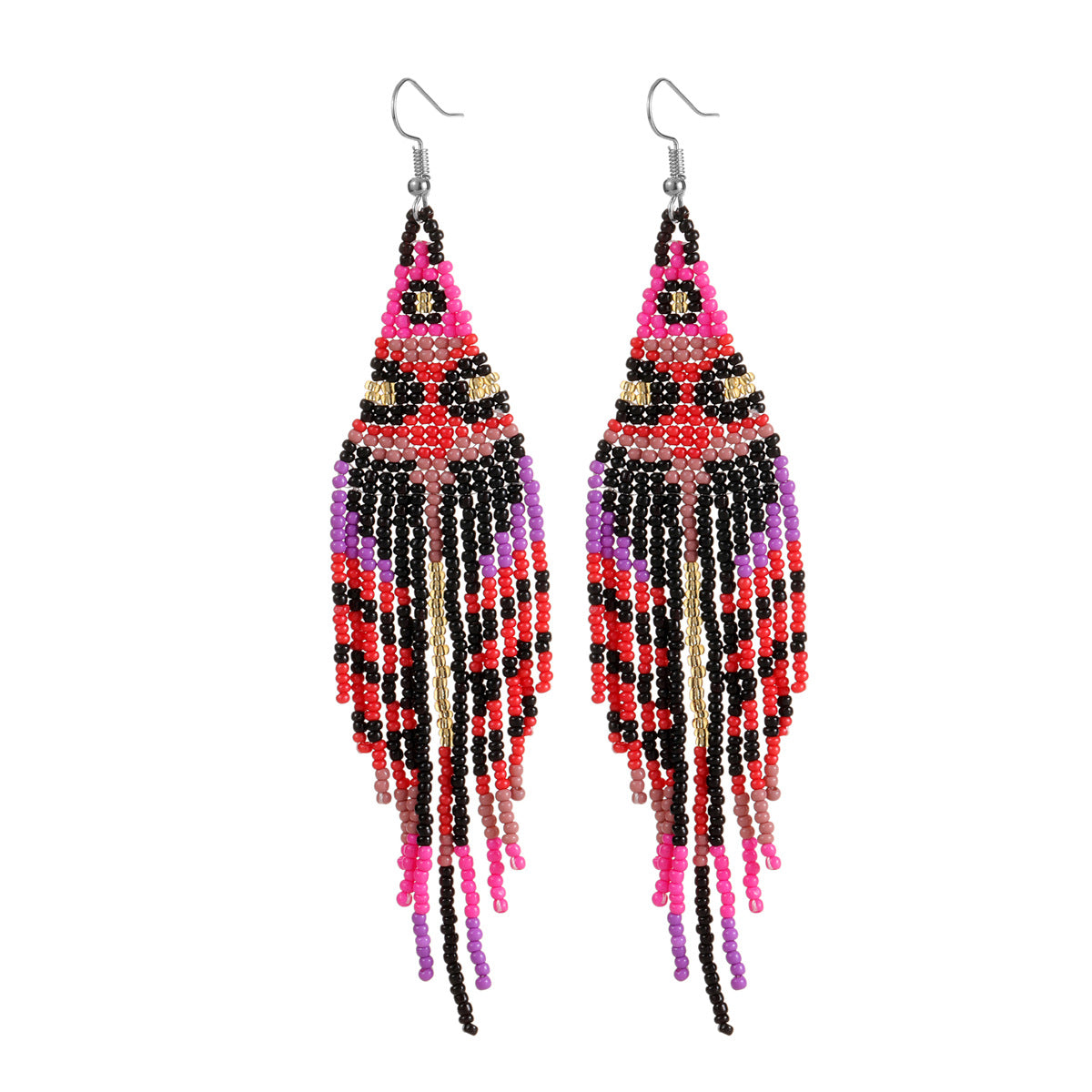 Wholesale Rice Beads Ethnic Handmade Earrings